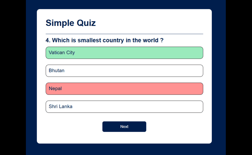 Quiz App